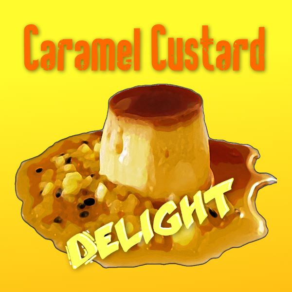 Caramel Custard Delight (eliquid | 100ml)
