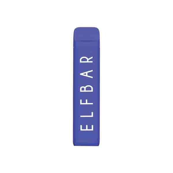 20mg ELF Bar NC600 Disposable Vape 600 Puffs