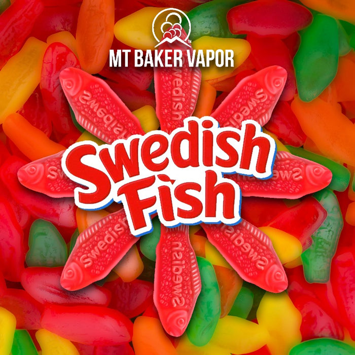 Mt Baker Vapor - Swedish Fish (eliquid 100ml)
